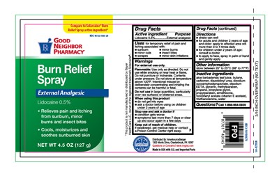Gnp Burn Relief Spray (Good Neighbor Pharmacy Burn Relief Spray 50 022gn)